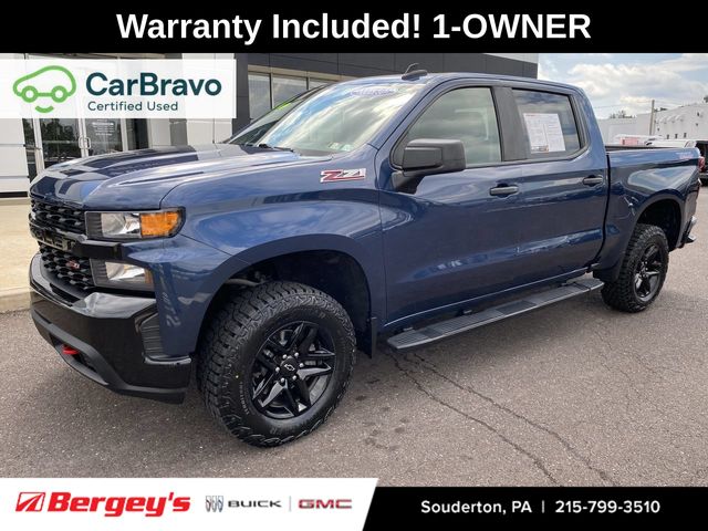 Northsky Blue Metallic 2022 Chevrolet Silverado 1500 Pickup Truck Four-Wheel Drive 8-Speed Automatic