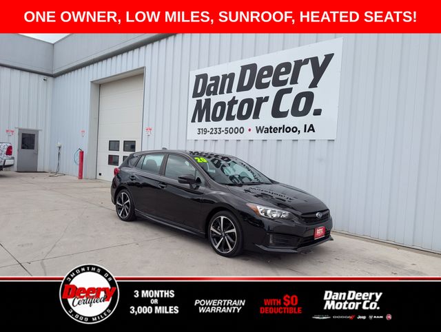 Crystal Black Silica 2020 Subaru Impreza Hatchback All-Wheel Drive Continuously Variable Transmission