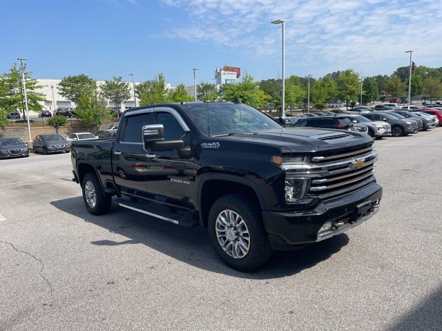 Black 2020 Chevrolet Silverado 2500HD High Country Crew Cab 4WD Pickup Truck Four-Wheel Drive Automatic
