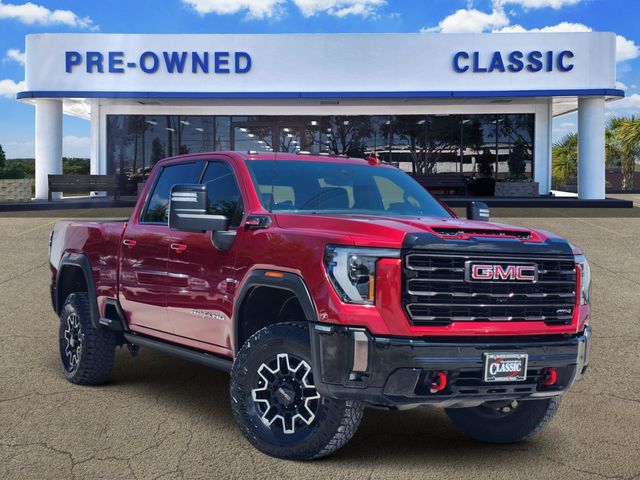 2024 GMC Sierra 2500HD AT4X Red at Bayway Cadillac of The Woodlands