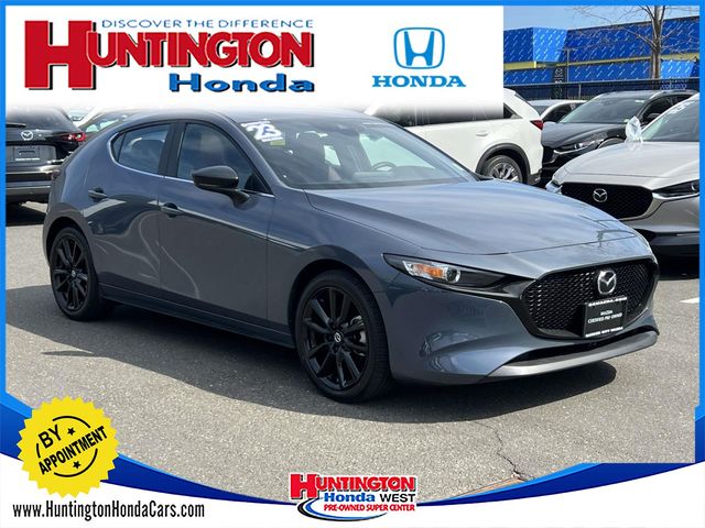 Polymetal Gray Metallic 2023 Mazda MAZDA3 2.5 S Carbon Edition Hatchback AWD Hatchback All-Wheel Drive 6-Speed Automatic