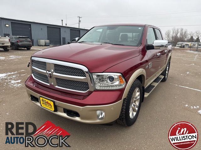 Deep Cherry Red Crystal Pearlcoat 2015 RAM 1500 Pickup Truck Four-Wheel Drive 8-Speed Automatic