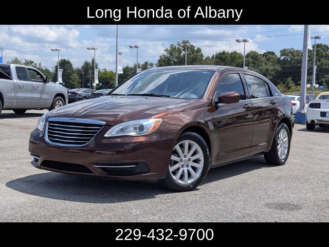 Deep Auburn Pearlcoat 2012 Chrysler 200 Sedan Front-Wheel Drive 6-Speed Automatic