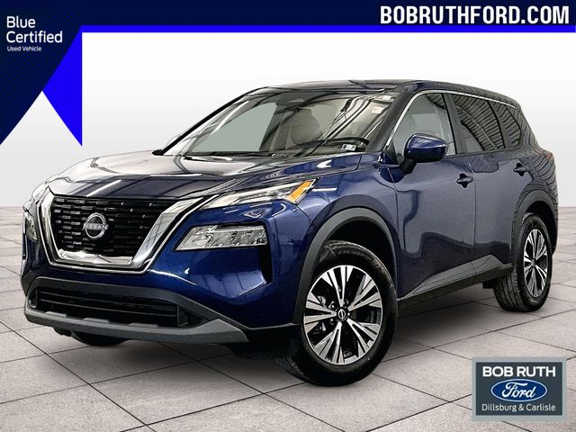 2023 Nissan Rogue SV Blue at Subaru and VW of Moon Township