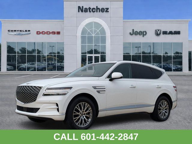 Uyuni White 2024 Genesis GV80 2.5T AWD SUV / Crossover All-Wheel Drive 8-Speed Automatic