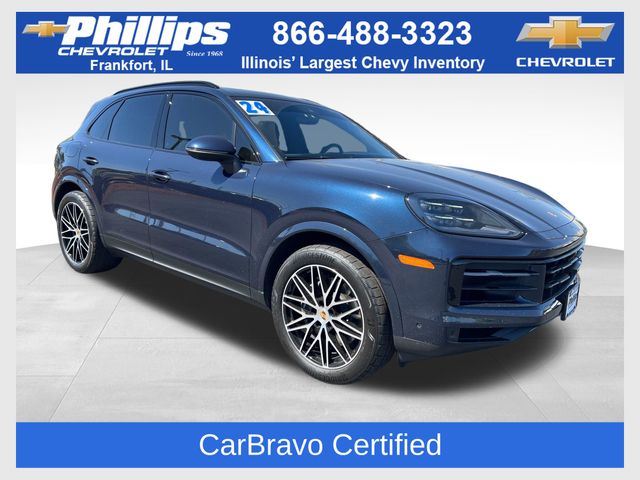 Algarve Blue Metallic 2024 Porsche Cayenne AWD SUV / Crossover All-Wheel Drive 8-Speed Automatic