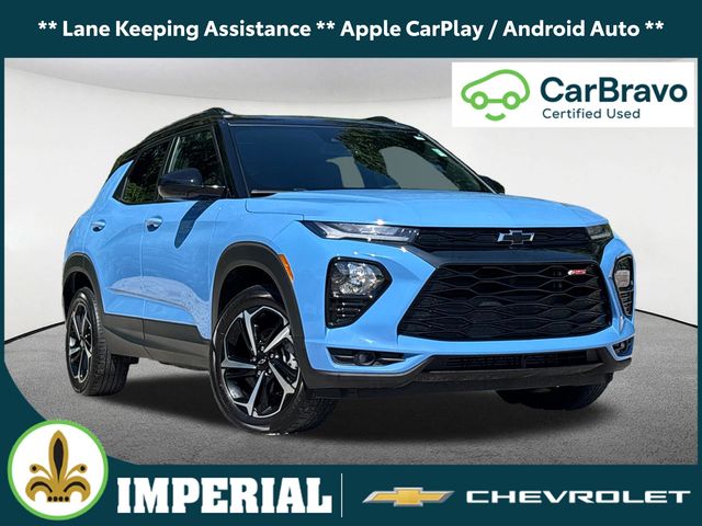 Blue Glow Metallic 2023 Chevrolet Trailblazer SUV / Crossover Four-Wheel Drive 9-Speed Automatic