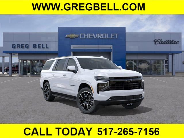 Summit White 2026 Chevrolet Suburban RST 4WD SUV / Crossover Four-Wheel Drive