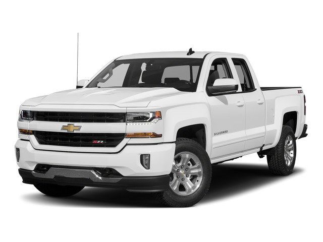 Gray (Tungsten Metallic) 2016 Chevrolet Silverado 1500 LT Double Cab 4WD Pickup Truck Four-Wheel Drive 6-Speed Automatic Overdrive