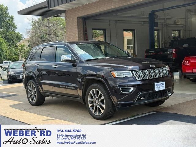 Black 2018 Jeep Grand Cherokee SUV / Crossover Four-Wheel Drive 8-Speed Automatic
