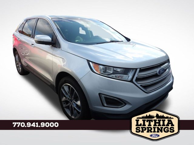 Ingot Silver 2017 Ford Edge SUV / Crossover Front-Wheel Drive 6-Speed Automatic