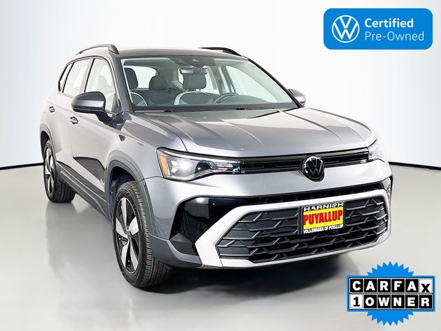 Platinum Gray Metallic 2025 Volkswagen Taos S 4Motion SUV / Crossover All-Wheel Drive 8-Speed Automatic