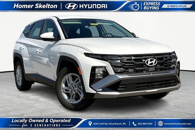 White Pearl 2026 Hyundai Tucson SUV / Crossover Front-Wheel Drive 8-Speed Automatic