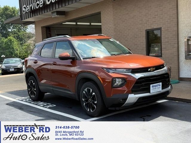 Red (Dark Copper Metallic) 2021 Chevrolet Trailblazer SUV / Crossover Four-Wheel Drive 9-Speed Automatic