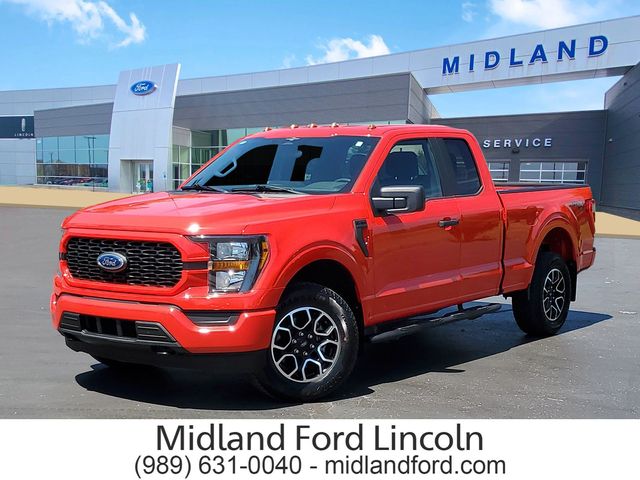 Race Red 2023 Ford F-150 Pickup Truck Four-Wheel Drive Automatic