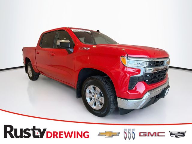 Red Hot 2024 Chevrolet Silverado 1500 Pickup Truck Four-Wheel Drive Automatic