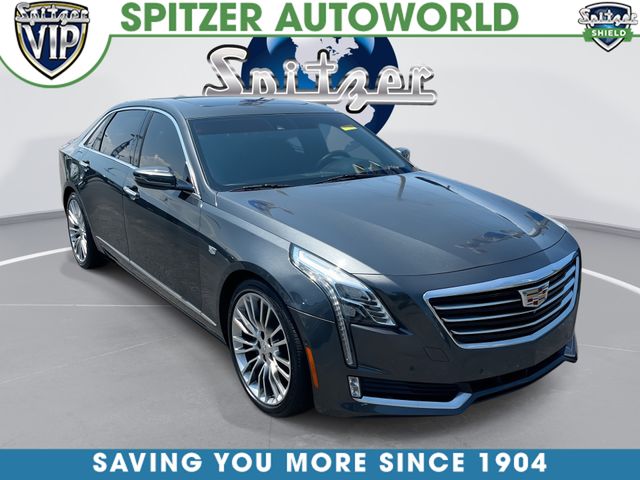 Phantom Gray Metallic 2017 Cadillac CT6 Sedan All-Wheel Drive 8-Speed Automatic