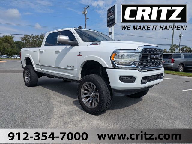 Bright White Clearcoat 2020 RAM 2500 Pickup Truck Four-Wheel Drive 6-Speed Automatic