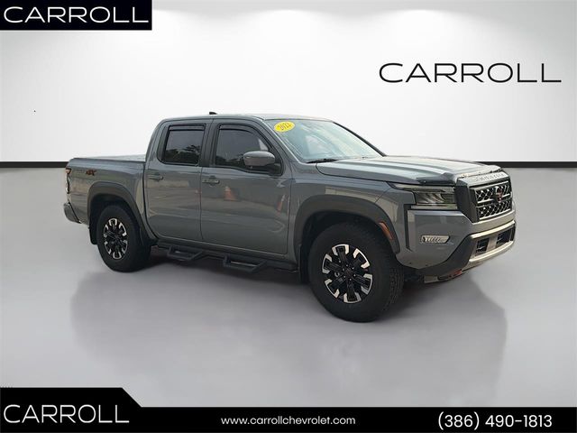 Boulder Gray Pearl 2022 Nissan Frontier Pickup Truck Four-Wheel Drive 9-Speed Automatic