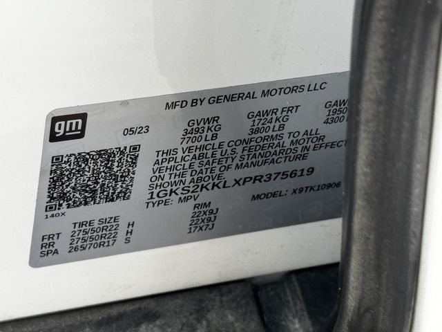 2023 GMC Yukon XL Denali Ultimate White at Monument Chevrolet
