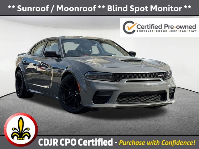 Destroyer Gray Clearcoat 2023 Dodge Charger Scat Pack Widebody RWD Sedan Rear-Wheel Drive 8-Speed Automatic