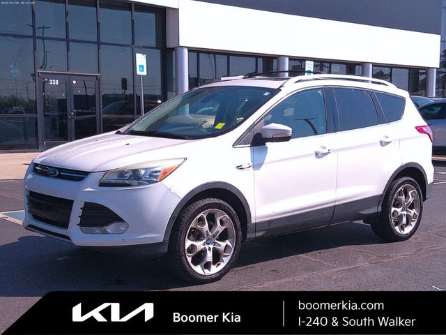 White Platinum 2013 Ford Escape SUV / Crossover Front-Wheel Drive 6-Speed Automatic
