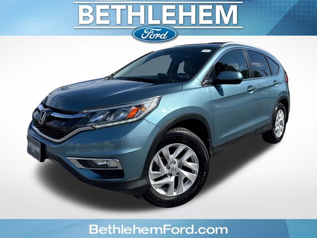 Mountain Air Metallic 2015 Honda CR-V EX-L AWD SUV / Crossover All-Wheel Drive Continuously Variable Transmission