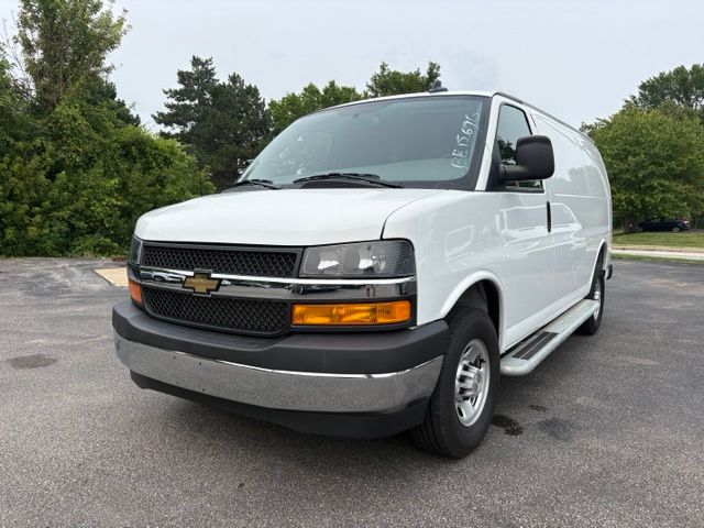 Summit White 2025 Chevrolet Express Cargo Van Rear-Wheel Drive 8-Speed Automatic Overdrive