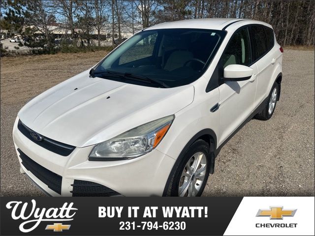 White Platinum Clearcoat Metallic 2015 Ford Escape SE AWD SUV / Crossover All-Wheel Drive 6-Speed Automatic