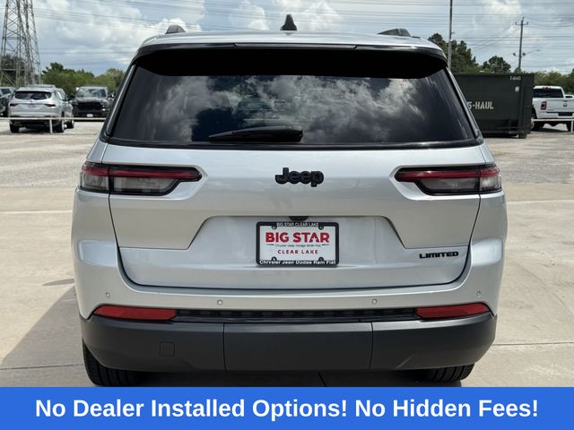 2025 Jeep Grand Cherokee L Limited Silver at Shottenkirk Kia Fort Bend