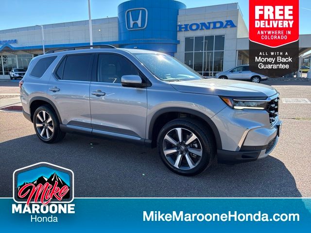 Lunar Silver Metallic 2025 Honda Pilot SUV / Crossover All-Wheel Drive Automatic