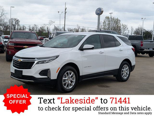 Summit White 2024 Chevrolet Equinox LT AWD with 1LT SUV / Crossover Four-Wheel Drive 6-Speed Automatic Overdrive