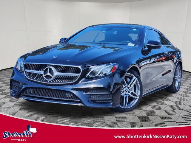 Black 2020 Mercedes-Benz E-Class Coupe Rear-Wheel Drive 9-Speed Automatic