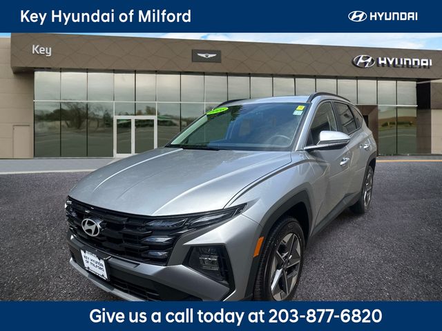 Shimmering Silver 2026 Hyundai Tucson SUV / Crossover All-Wheel Drive 8-Speed Automatic