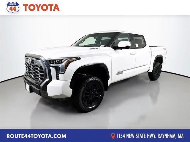 White 2026 Toyota Tundra Hybrid Limited HV CrewMax Cab 4WD Pickup Truck Four-Wheel Drive Automatic