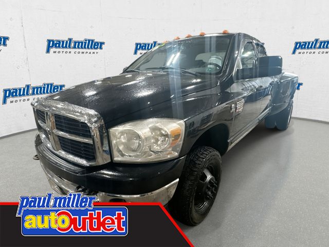 Brilliant Black Crystal Pearl 2007 Dodge RAM 3500 Pickup Truck Four-Wheel Drive 6-Speed Automatic