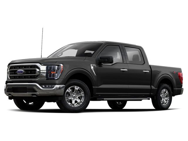 Gray 2021 Ford F-150 XLT SuperCrew 4WD Pickup Truck Four-Wheel Drive Automatic
