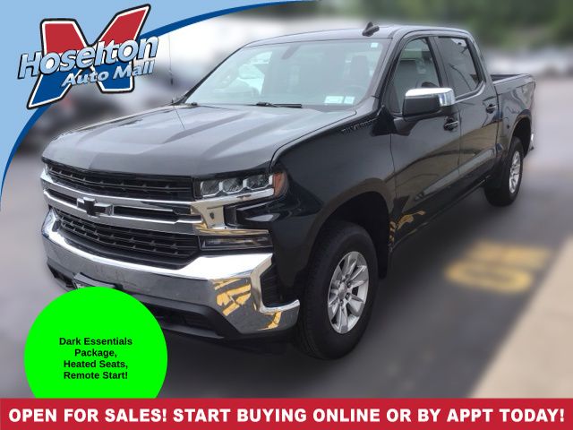 Black 2022 Chevrolet Silverado 1500 Pickup Truck Four-Wheel Drive 8-Speed Automatic