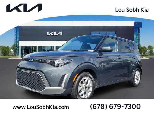 Gravity Gray 2024 Kia Soul SUV / Crossover Front-Wheel Drive Continuously Variable Transmission