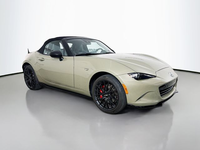 Zircon Sand 2023 Mazda MX-5 Miata Club RWD Convertible Rear-Wheel Drive 6-Speed Manual