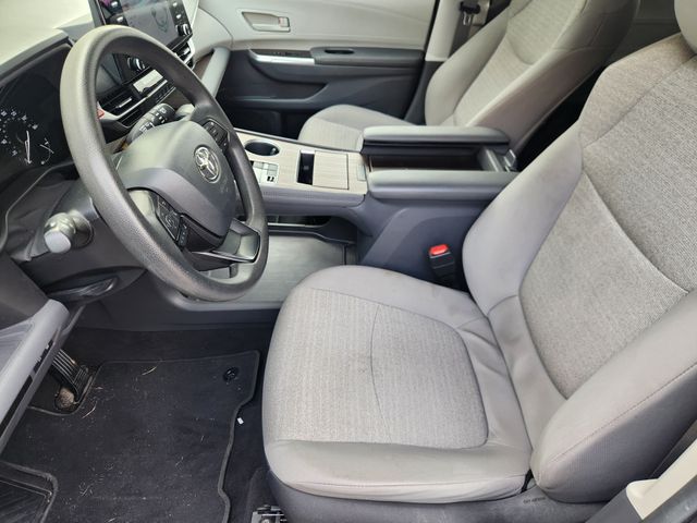 2024 Toyota Sienna LE White at Gullo Toyota