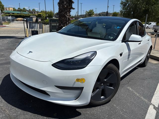 used 2022 Tesla Model 3 car, priced at $29,015