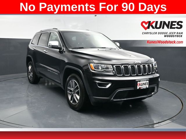 Diamond Black Crystal Pearlcoat 2020 Jeep Grand Cherokee SUV / Crossover Four-Wheel Drive 8-Speed Automatic
