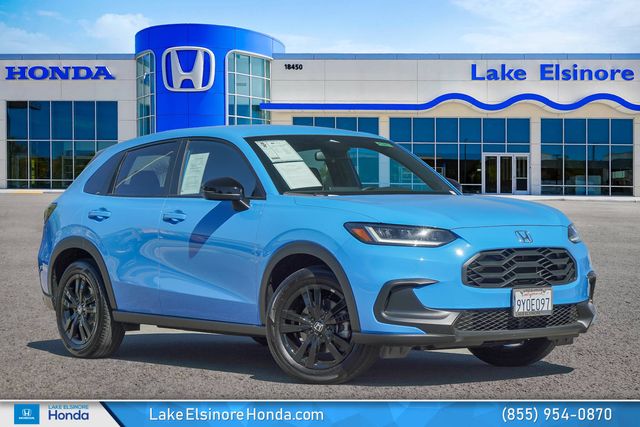 Boost Blue Pearl 2026 Honda HR-V SUV / Crossover Front-Wheel Drive Continuously Variable Transmission