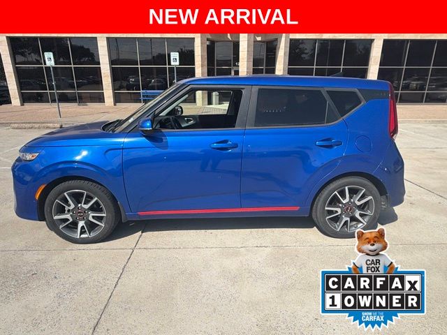Neptune Blue 2021 Kia Soul SUV / Crossover Front-Wheel Drive Continuously Variable Transmission