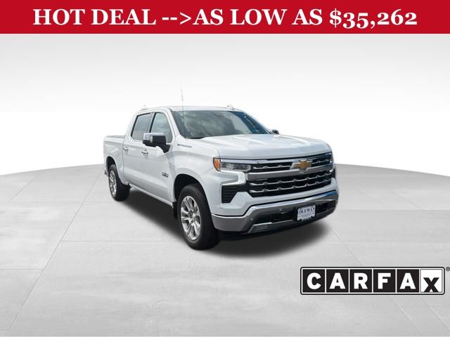 Summit White 2024 Chevrolet Silverado 1500 Pickup Truck 4X2 Automatic