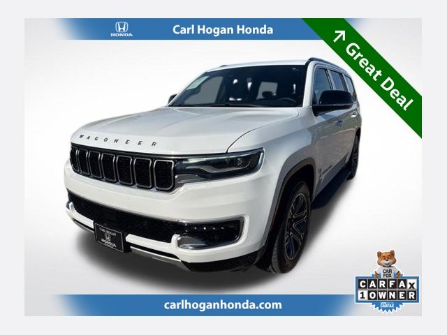 Bright White Clearcoat 2024 Jeep Wagoneer Series II 4WD SUV / Crossover Four-Wheel Drive 8-Speed Automatic
