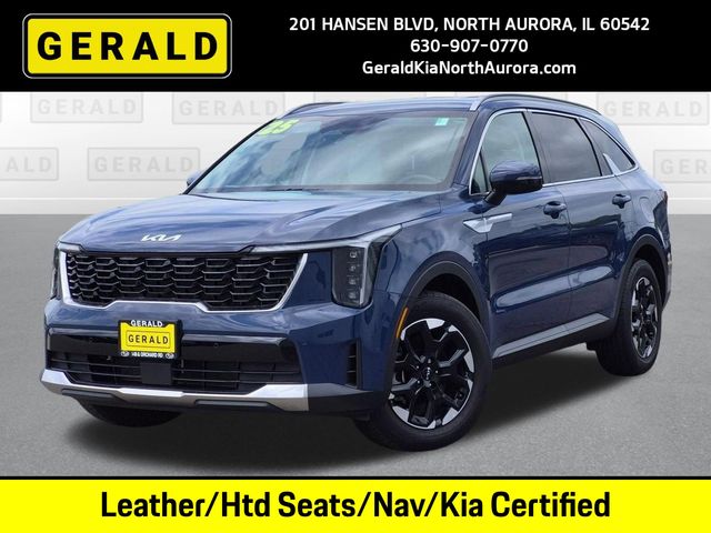 Midnight Lake Blue 2025 Kia Sorento SUV / Crossover Front-Wheel Drive 8-Speed Automatic