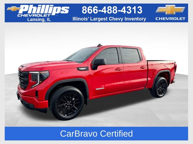 Cardinal Red 2025 GMC Sierra 1500 Elevation Standard Crew Cab 4WD Pickup Truck Four-Wheel Drive 8-Speed Automatic