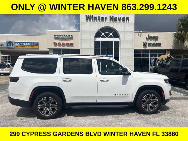 2024 Bright White Jeep Wagoneer Series II RWD SUV